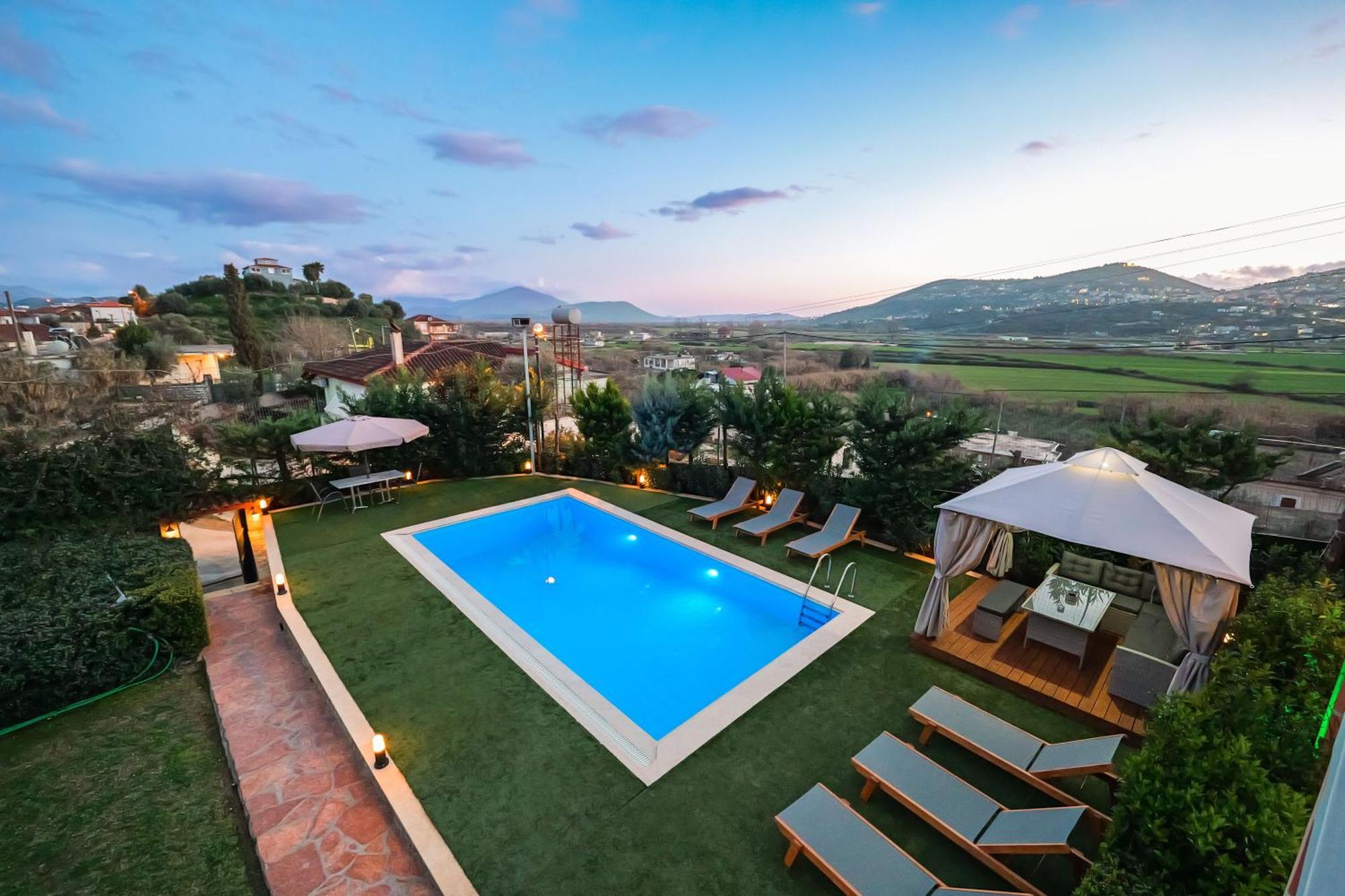 Villa Vrion Sarandë Esterno foto